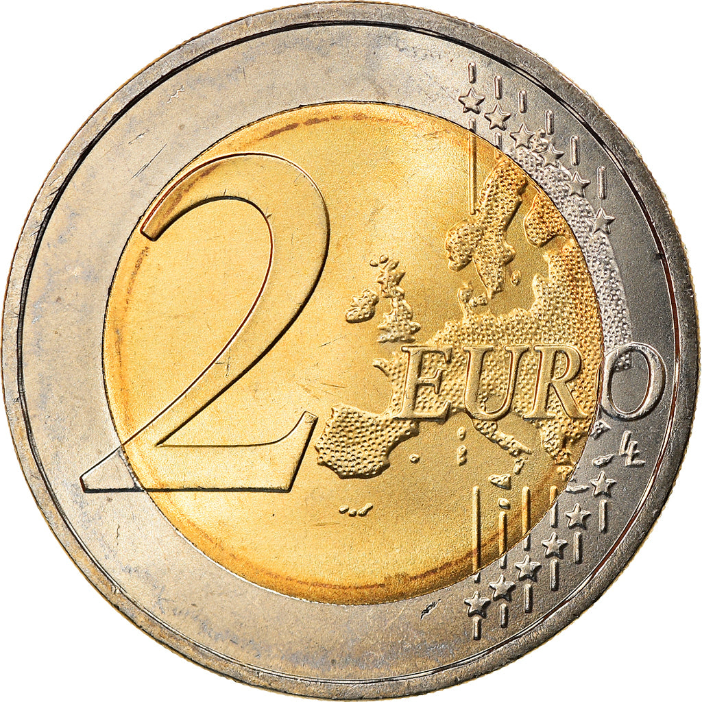 Germany, 2 Euro, 2007, Hambourg, TRAITÉ DE ROME 50 ANS, AU(55-58), Bi-Metallic