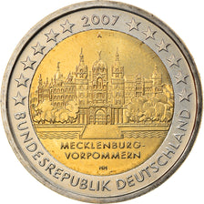 Deutschland, 2 Euro, MECKLENBURG- / VORPOMMERN, 2007, Berlin, VZ, Bi-Metallic