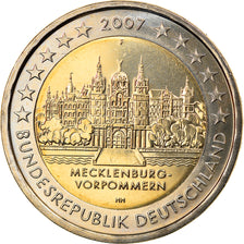 Germany, 2 Euro, MECKLENBURG- / VORPOMMERN, 2007, Stuttgart, AU(55-58)