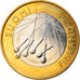 Finlândia, 5 Euro, Provinces - Satakunta, 2010, AU(55-58), Bimetálico, KM:156