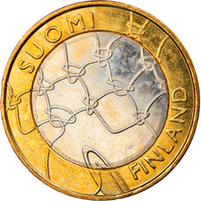 Finland, 5 Euro, 2011, Vantaa, AU(55-58), Bi-Metallic, KM:161