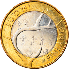 Finland, 5 Euro, 2011, Vantaa, AU(55-58), Bi-Metallic, KM:170