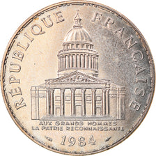 Coin, France, Panthéon, 100 Francs, 1984, Paris, AU(55-58), Silver, KM:951.1