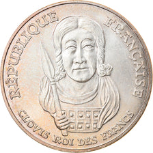 Monnaie, France, Clovis, 100 Francs, 1996, SUP, Argent, Gadoury:953, KM:1180