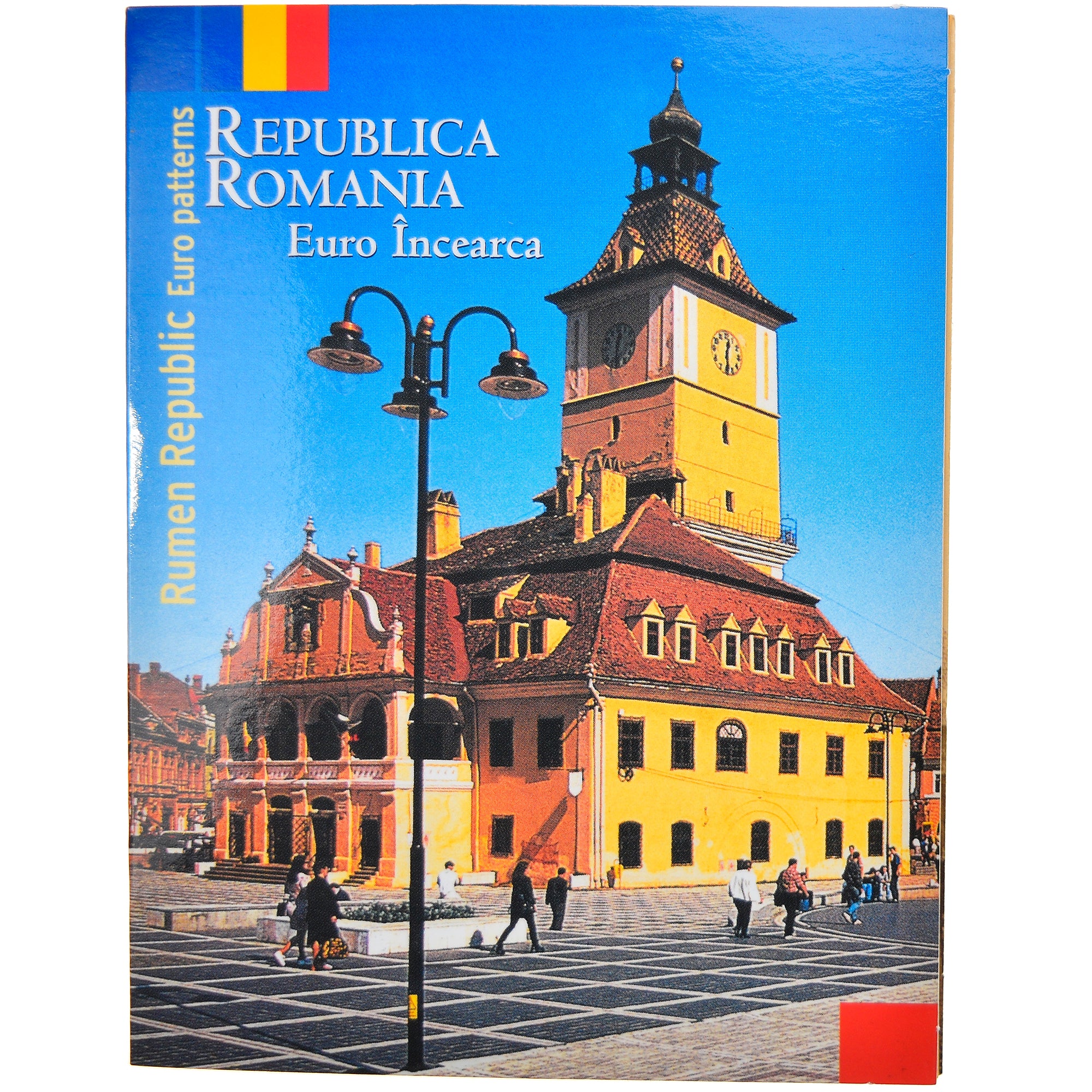 Romania, 1 Cent to 2 Euro, 2004, unofficial private coin, MS(65-70)