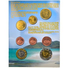 France, 1 Cent to 2 Euro, Saint Martin, 2005, unofficial private coin, MS(65-70)