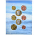 RUSSIA-SIBERIA, 1 Cent to 2 Euro, 2005, unofficial private coin, MS(65-70)