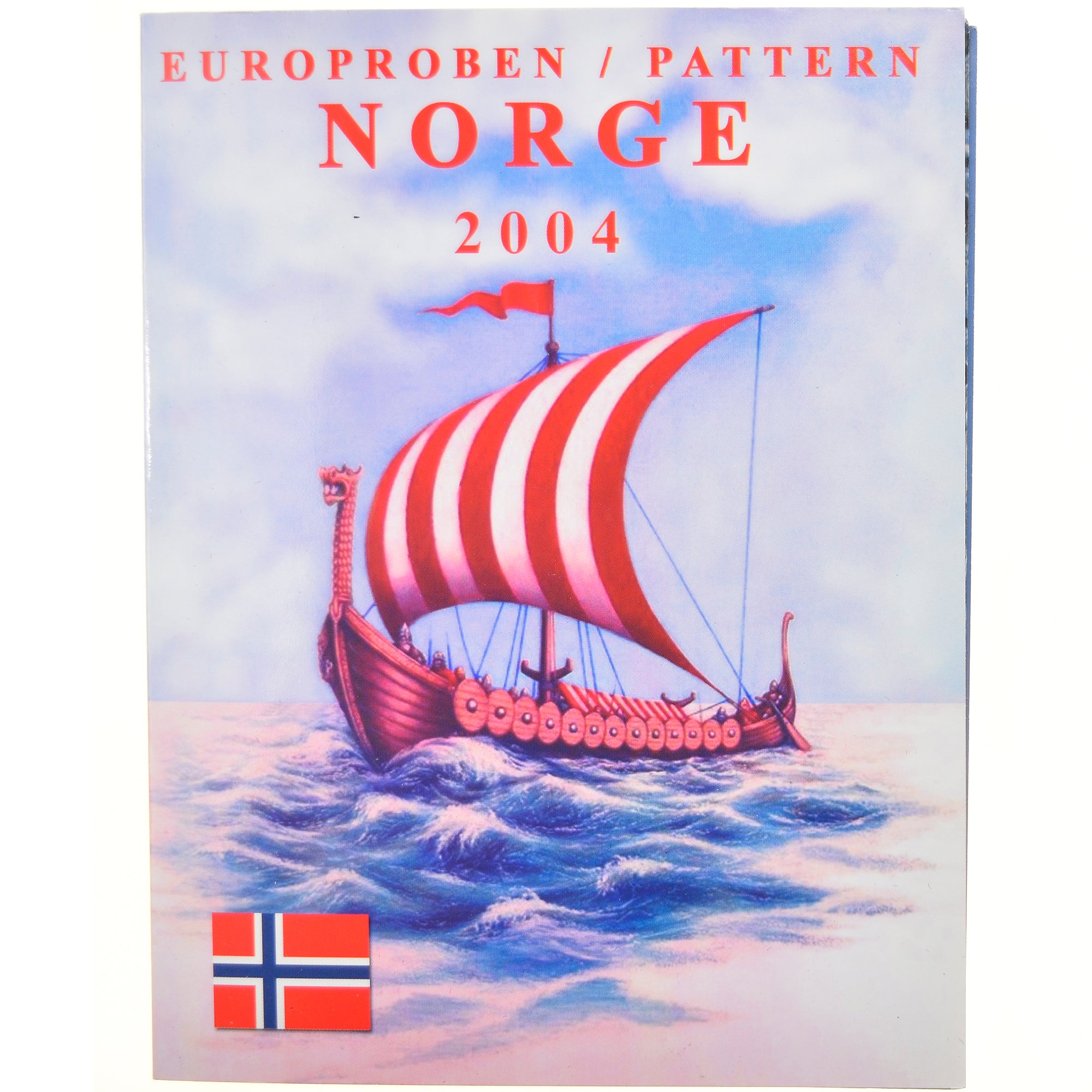 Norway, 1 Cent to 2 Euro, 2004, unofficial private coin, MS(65-70)