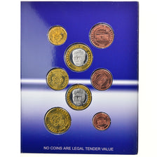 MADEIRA ISLANDS, 1 Cent to 2 Euro, 2005, unofficial private coin, MS(65-70)