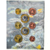 Spain, 1 Cent to 2 Euro, Canary Islands, 2004, unofficial private coin