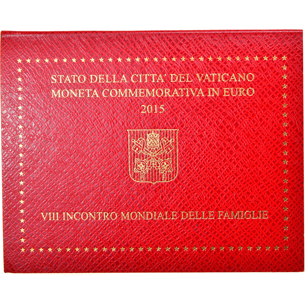 Vatican, 2 Euro, 8ème rencontre mondiale de la Famille, 2015, MS(65-70)