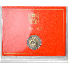 Vatican, 2 Euro, 200 ans de la gendarmerie du Vatican, 2016, FDC, Bi-Metallic