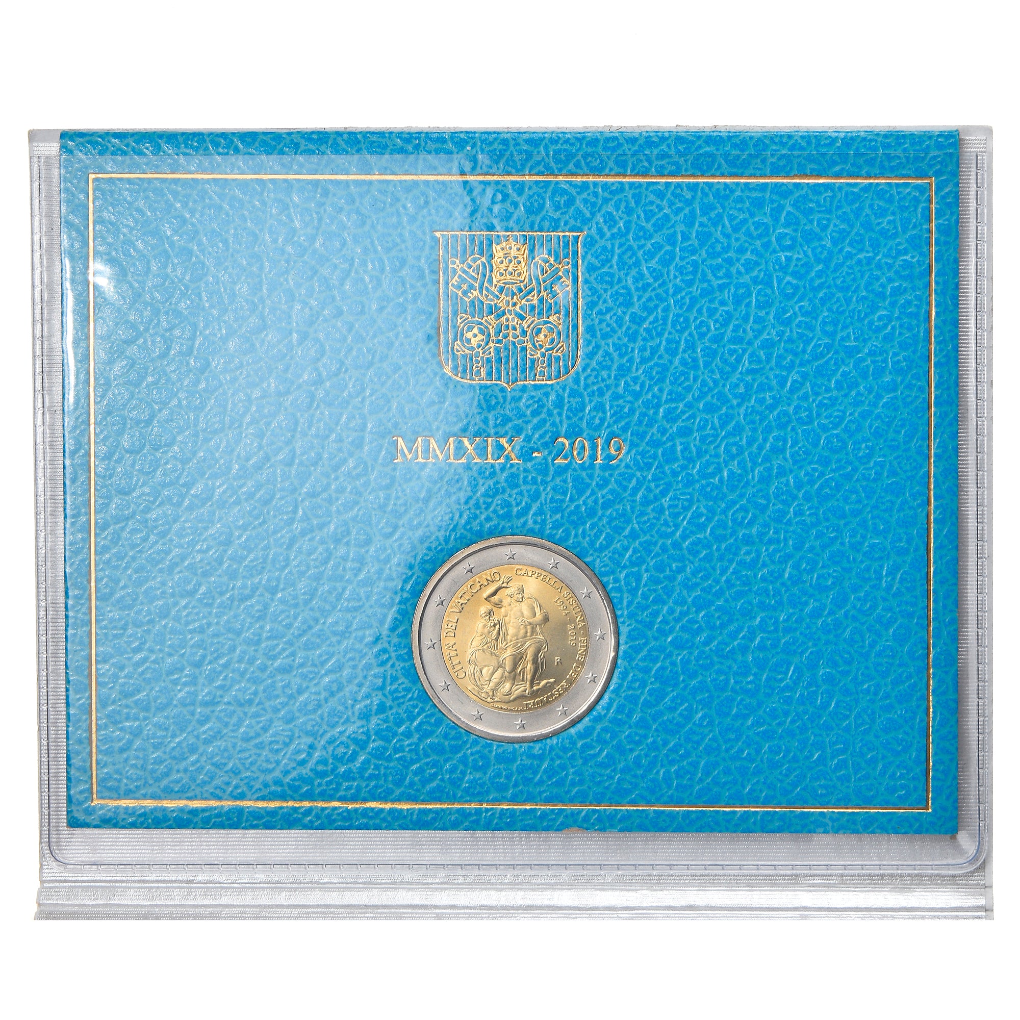 Vatican, 2 Euro, 2019, MS(65-70), Bi-Metallic