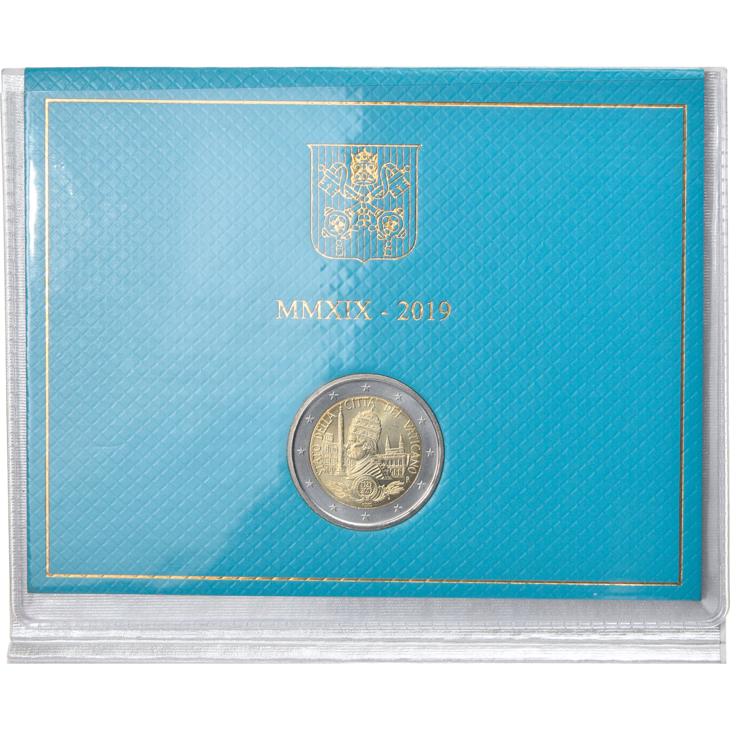 Vatican, 2 Euro, 2019, MS(65-70), Bi-Metallic
