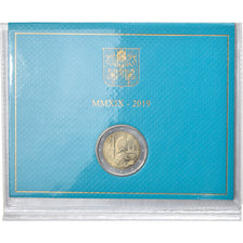 Vatican, 2 Euro, 2019, MS(65-70), Bi-Metallic