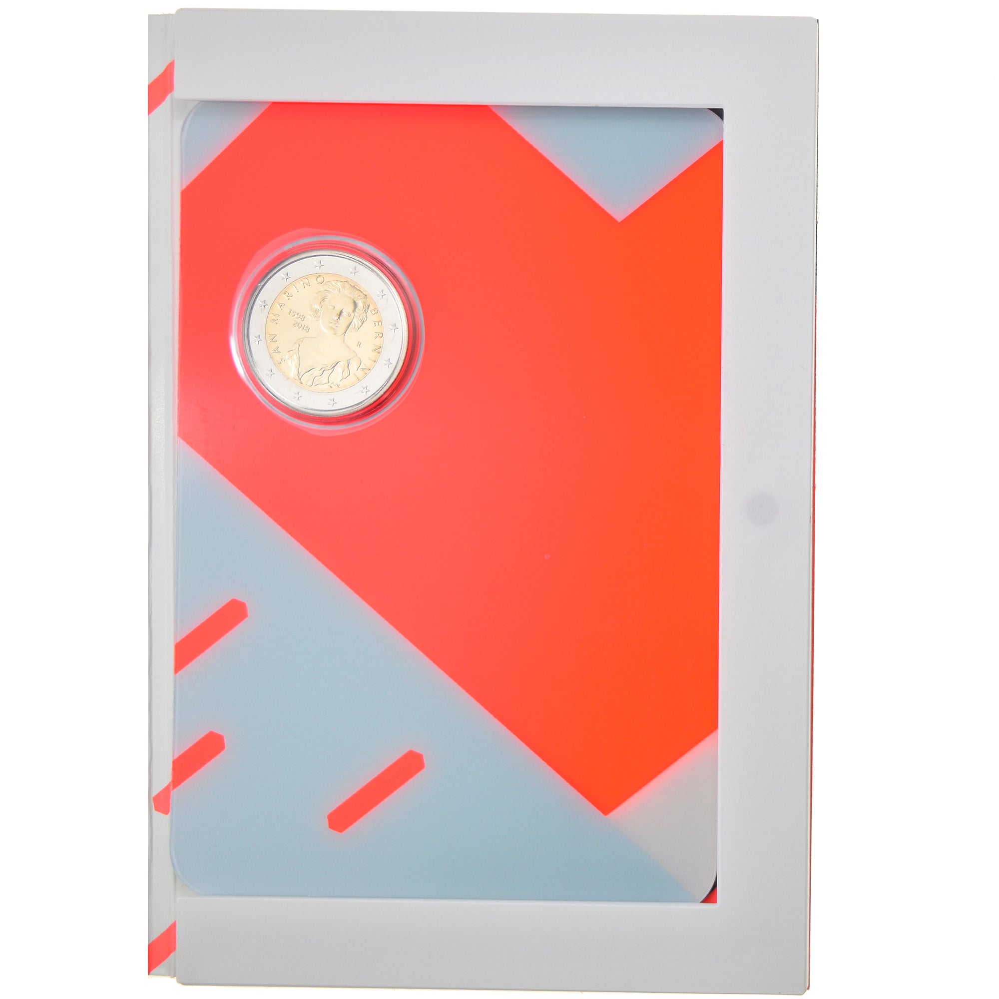 San Marino, 2 Euro, Gian Lorenzo Bernini, 2018, Rome, MS(65-70)