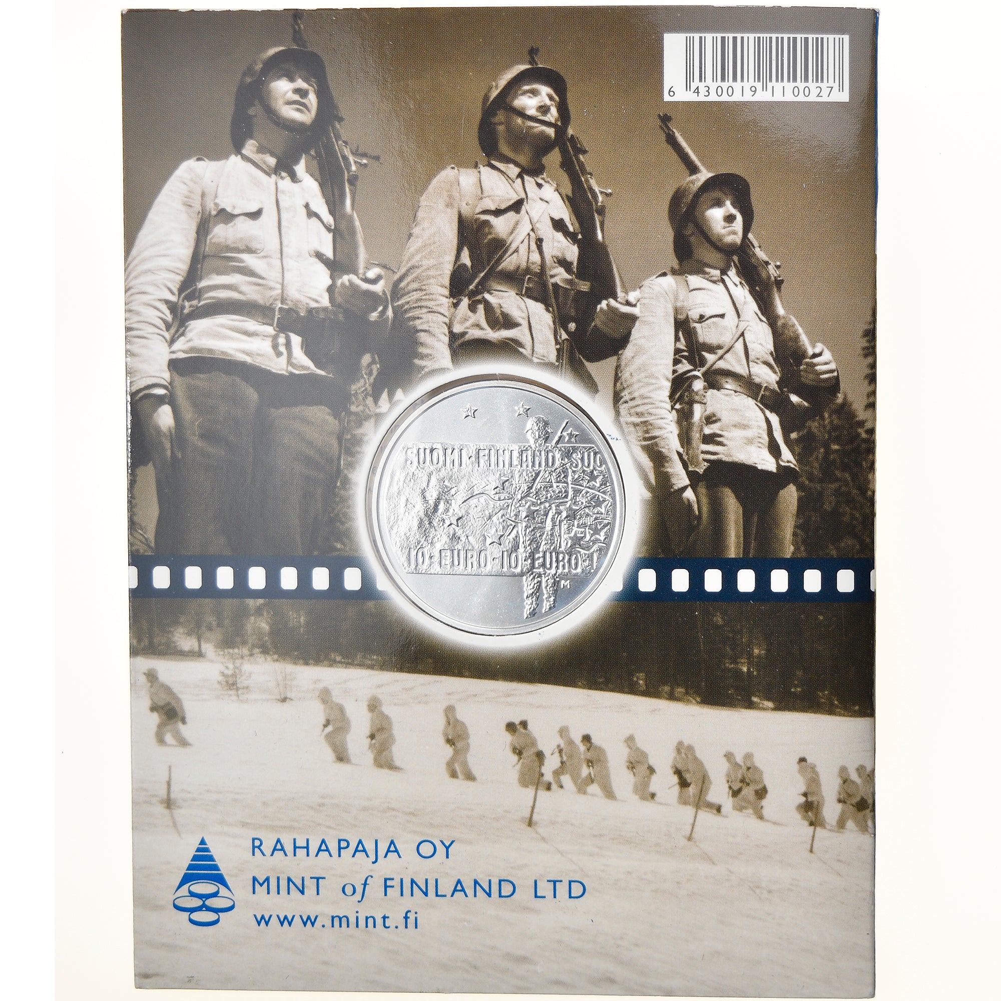 Finland, 10 Euro, 2005, MS(65-70), Silver, KM:122