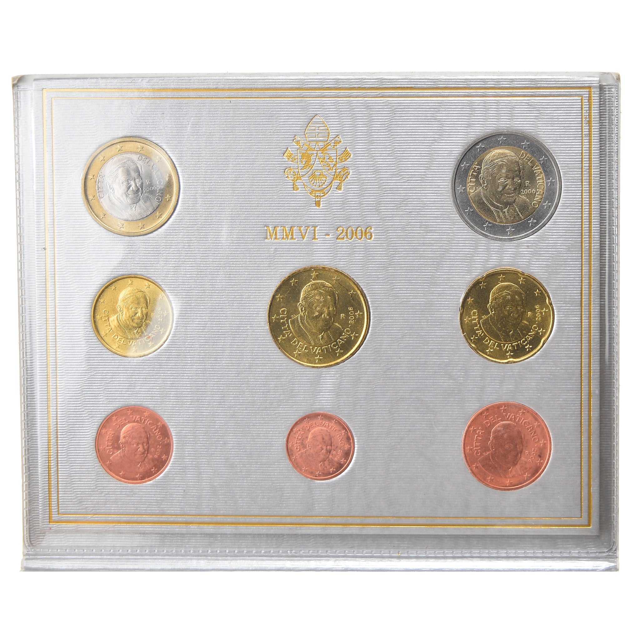Vatican, Set, Benoit XVI, 2006, MS(65-70)