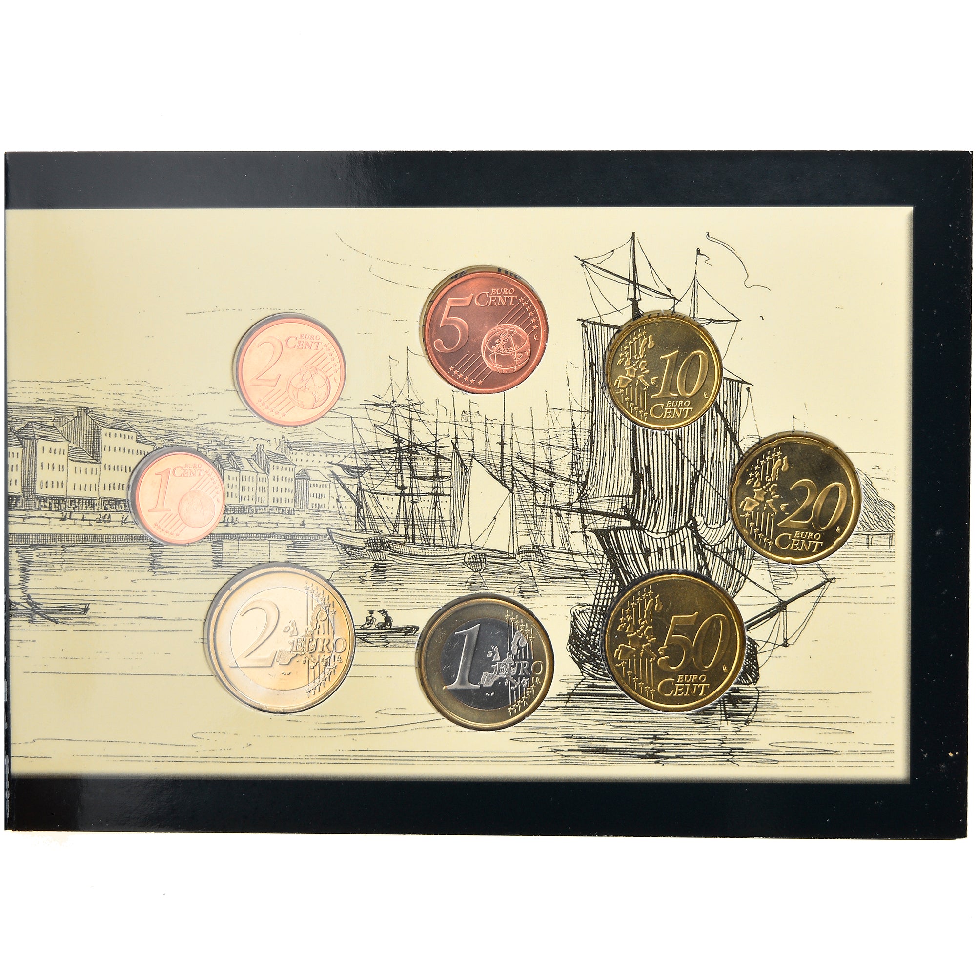 REPÚBLICA DE IRLANDA, 1 Cent to 2 Euro, 2004, FDC, Sin información