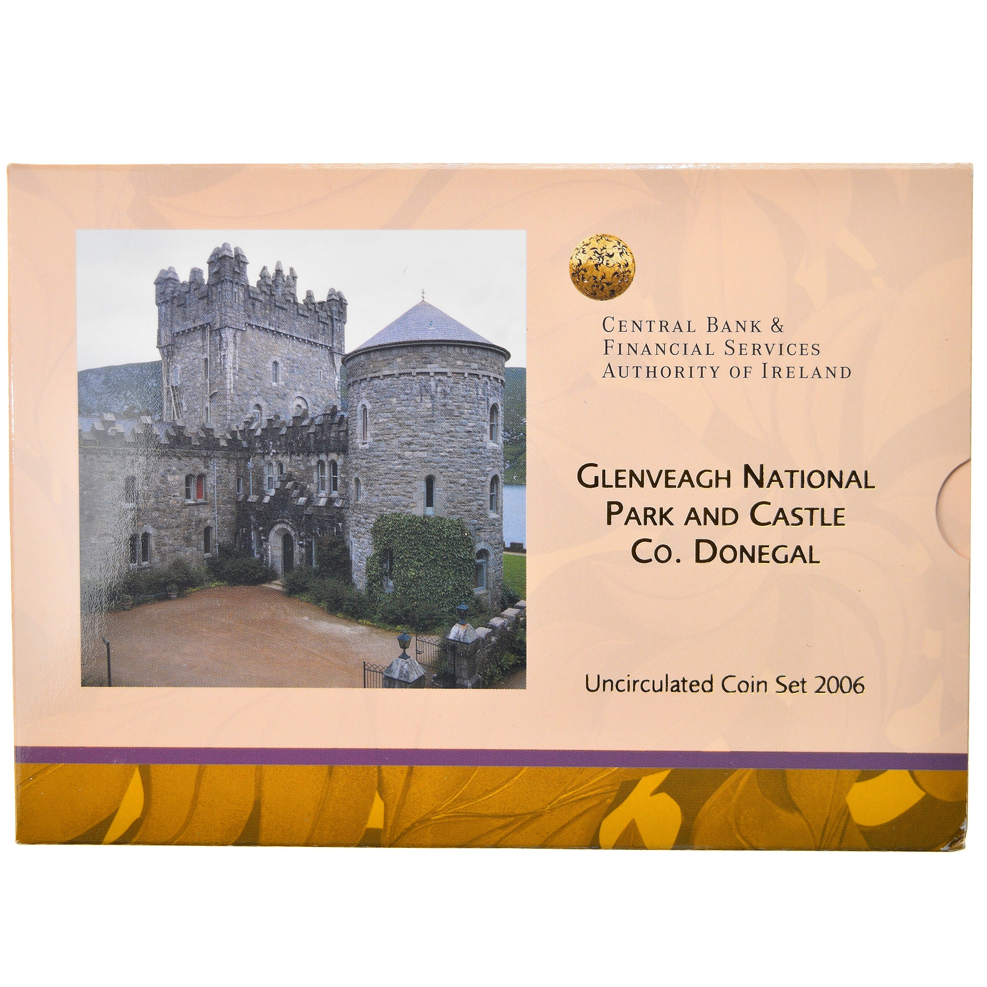 IRELAND REPUBLIC, 1 Cent to 2 Euro, 2006, MS(65-70)