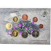 IRELAND REPUBLIC, 1 Cent to 2 Euro, 2007, MS(65-70)