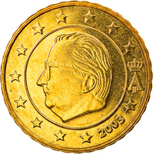 Belgium, 10 Euro Cent, 2003, Brussels, MS(65-70), Brass, KM:227