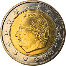 Belgique, 2 Euro, 2003, Bruxelles, FDC, Bi-Metallic, KM:231