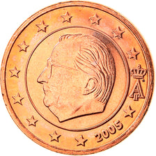 Belgium, Euro Cent, 2005, Brussels, MS(65-70), Copper Plated Steel, KM:224