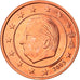 Belgien, 2 Euro Cent, 2005, Brussels, STGL, Copper Plated Steel, KM:225