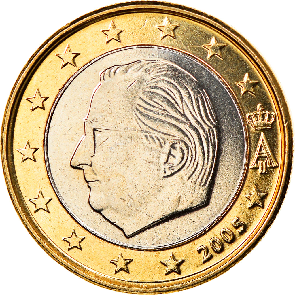 Belgium, Euro, 2005, Brussels, MS(65-70), Bi-Metallic, KM:230