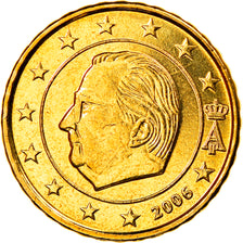 Belgium, 10 Euro Cent, 2006, Brussels, MS(65-70), Brass, KM:227