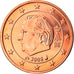 Belgium, 2 Euro Cent, 2008, Brussels, MS(65-70), Copper Plated Steel, KM:275
