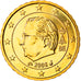 Bélgica, 10 Euro Cent, 2008, Brussels, MS(65-70), Latão, KM:277