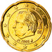 Belgium, 20 Euro Cent, 2008, Brussels, MS(65-70), Brass, KM:278