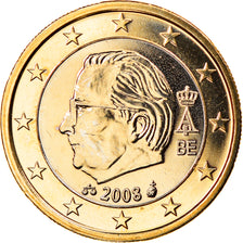 Belgium, Euro, 2008, Brussels, MS(65-70), Bi-Metallic, KM:280