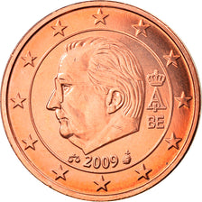 Belgium, 2 Euro Cent, 2009, Brussels, MS(65-70), Copper Plated Steel, KM:275