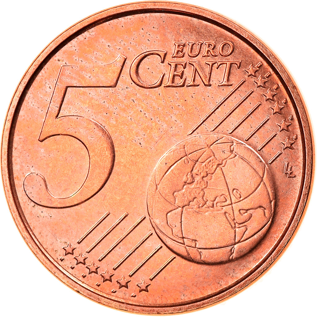 Belgium, 5 Euro Cent, 2009, Brussels, MS(65-70), Copper Plated Steel, KM:276