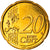 België, 20 Euro Cent, 2009, Brussels, FDC, Tin, KM:278