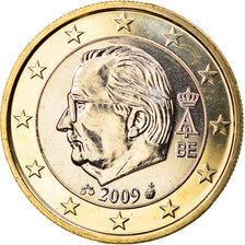 Belgium, Euro, 2009, Brussels, MS(65-70), Bi-Metallic, KM:280