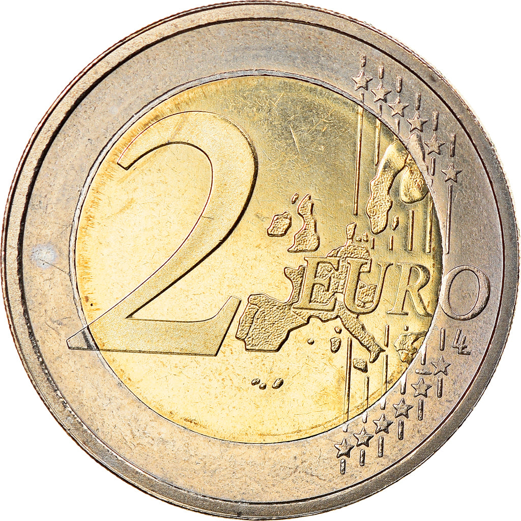 Luxembourg, 2 Euro, 2004, Utrecht, MS(65-70), Bi-Metallic, KM:82