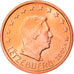 Luxembourg, 2 Euro Cent, 2005, Utrecht, MS(65-70), Copper Plated Steel, KM:76