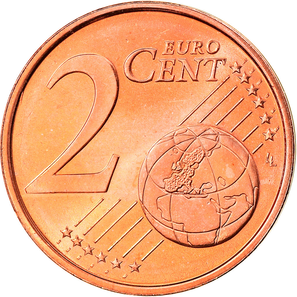 Luxembourg, 2 Euro Cent, 2005, Utrecht, MS(65-70), Copper Plated Steel, KM:76