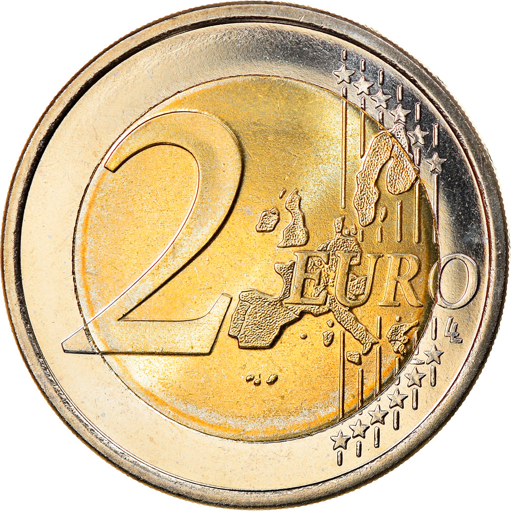 Luxembourg, 2 Euro, 2005, Utrecht, MS(65-70), Bi-Metallic, KM:82