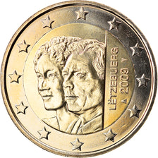 Luxembourg, 2 Euro, 2009, Utrecht, MS(65-70), Bi-Metallic, KM:93