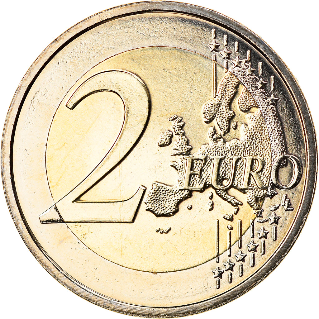 Luxembourg, 2 Euro, 2009, Utrecht, MS(65-70), Bi-Metallic, KM:93