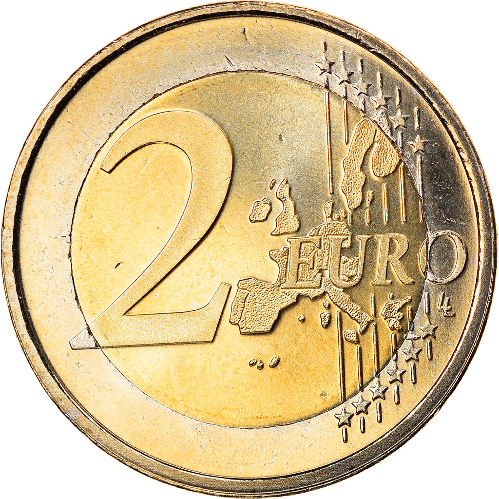Netherlands, 2 Euro, 2004, Utrecht, MS(65-70), Bi-Metallic, KM:241