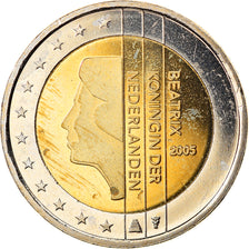 Netherlands, 2 Euro, 2005, Utrecht, MS(65-70), Bi-Metallic, KM:241
