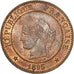 Coin, France, Cérès, 2 Centimes, 1895, Paris, AU(55-58), Bronze, KM:827.1