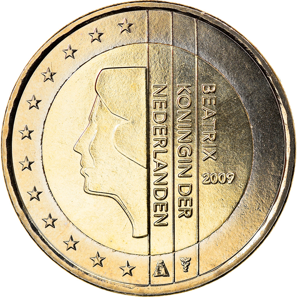 Netherlands, 2 Euro, 2009, Utrecht, MS(65-70), Bi-Metallic, KM:272