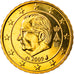 Belgia, 10 Euro Cent, 2009, Brussels, MS(65-70), Mosiądz, KM:277